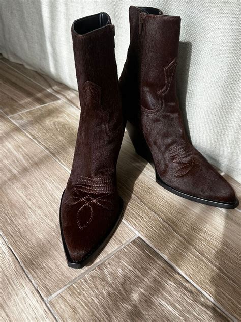 celine country boots|celine western boots.